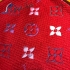 LOUIS VUITTON Wool Silk Logomania Scarf Lvs44468